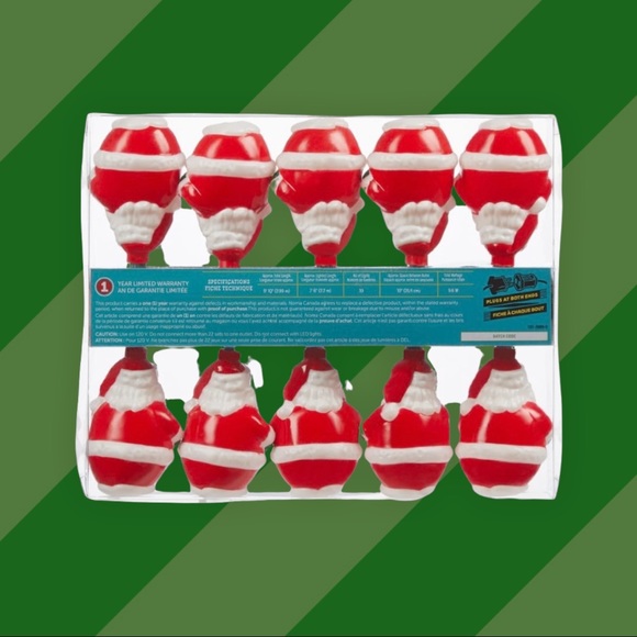 Santa Noma Heritage LED Incandescent Indoor String Lights - Picture 2 of 7